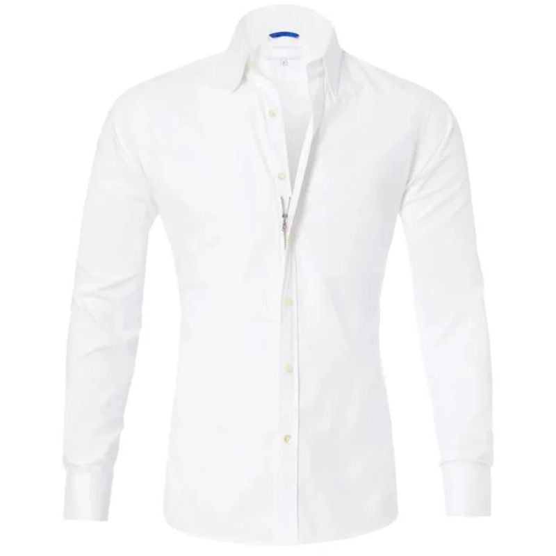 Liam - Moderne en Elegante Kreukvrije Herenblouse Overhemd
