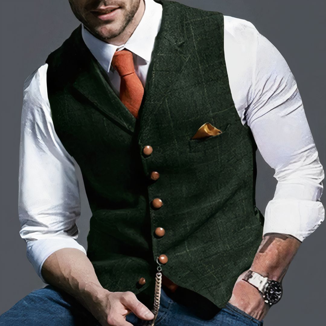 Jeroen - Klassiek op Maat Gemaakt Heren Gilet