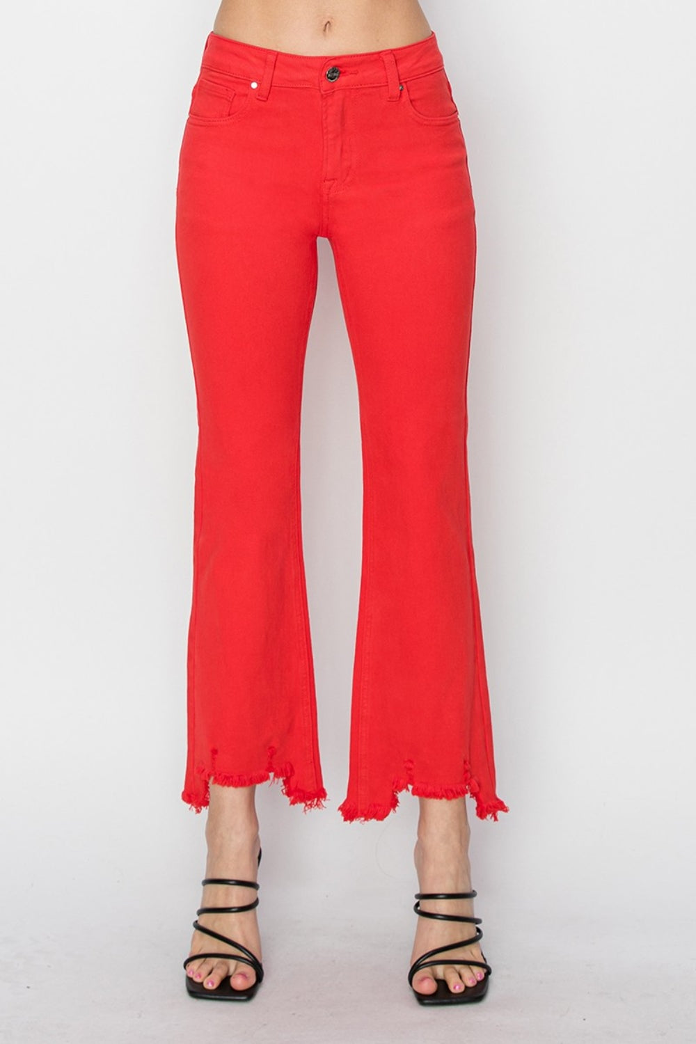 Henna - Bootcut jeans met zakken
