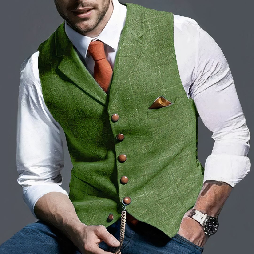 Jeroen - Klassiek op Maat Gemaakt Heren Gilet