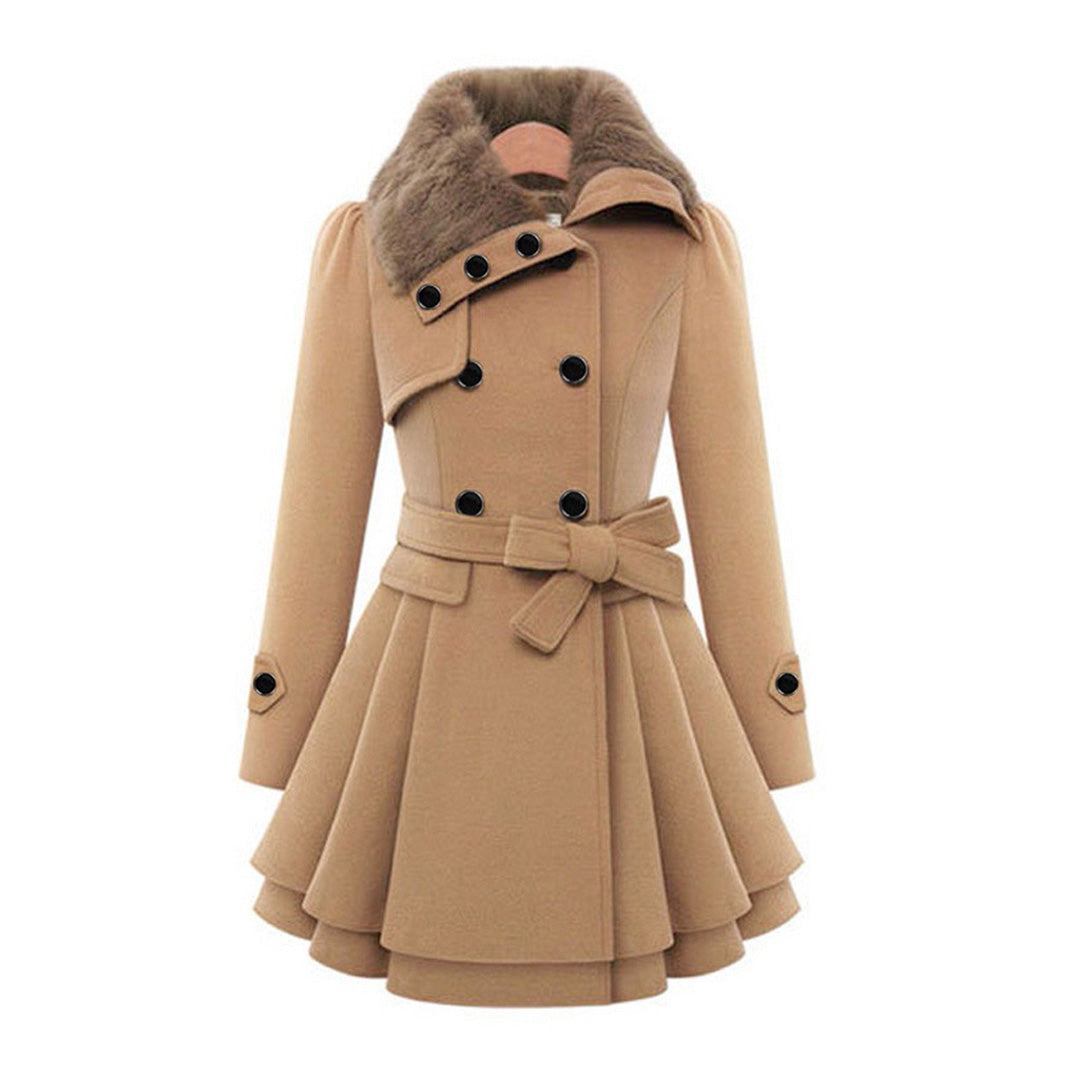 Nien - Warme en lange winterjas voor dames