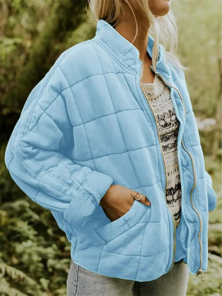 Everta Overgangsjas | Oversized verdikte damesjas