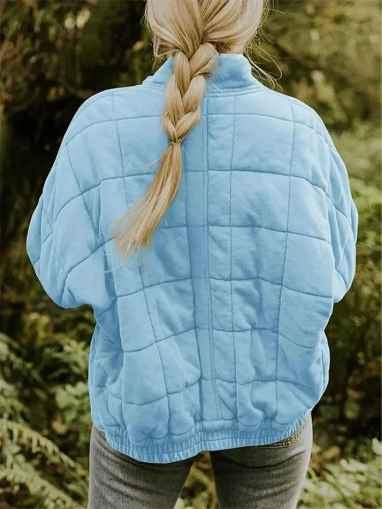 Everta Overgangsjas | Oversized verdikte damesjas