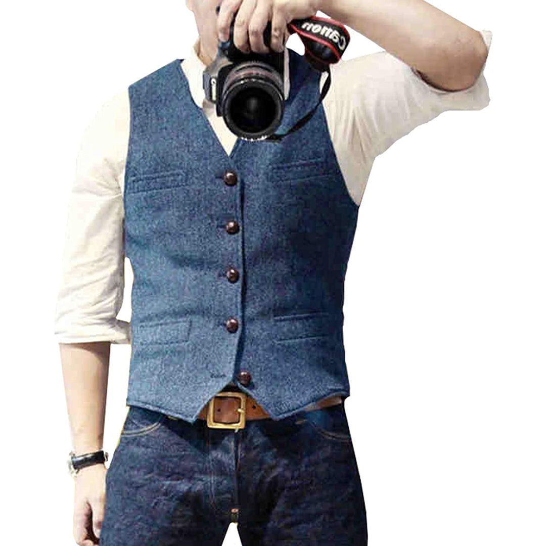 Willem - Elegant Zomer Gilet voor Heren