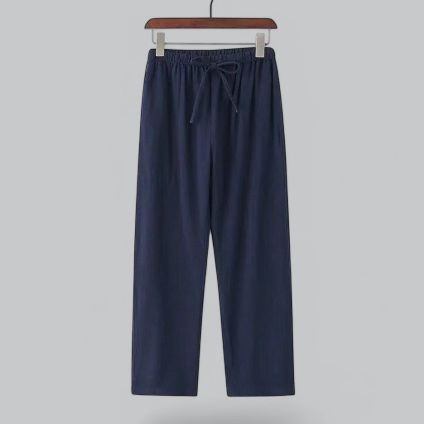 Daan - Heren Rechte Broek Casual Loungewear Zachte Katoenmix