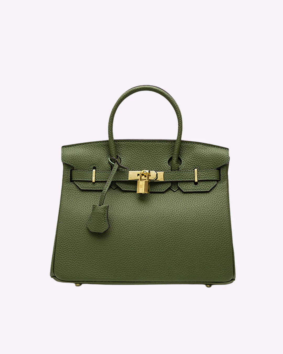 Loïs - HandBag Luxe Leren Draagtas met Gouden Details en Slotje