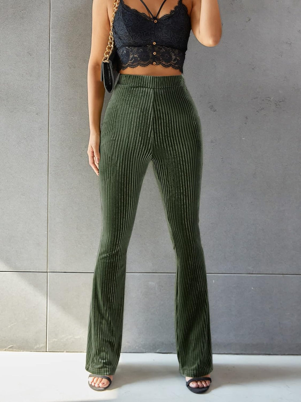 Eva - Casual & Elegante Fluwelen Broek