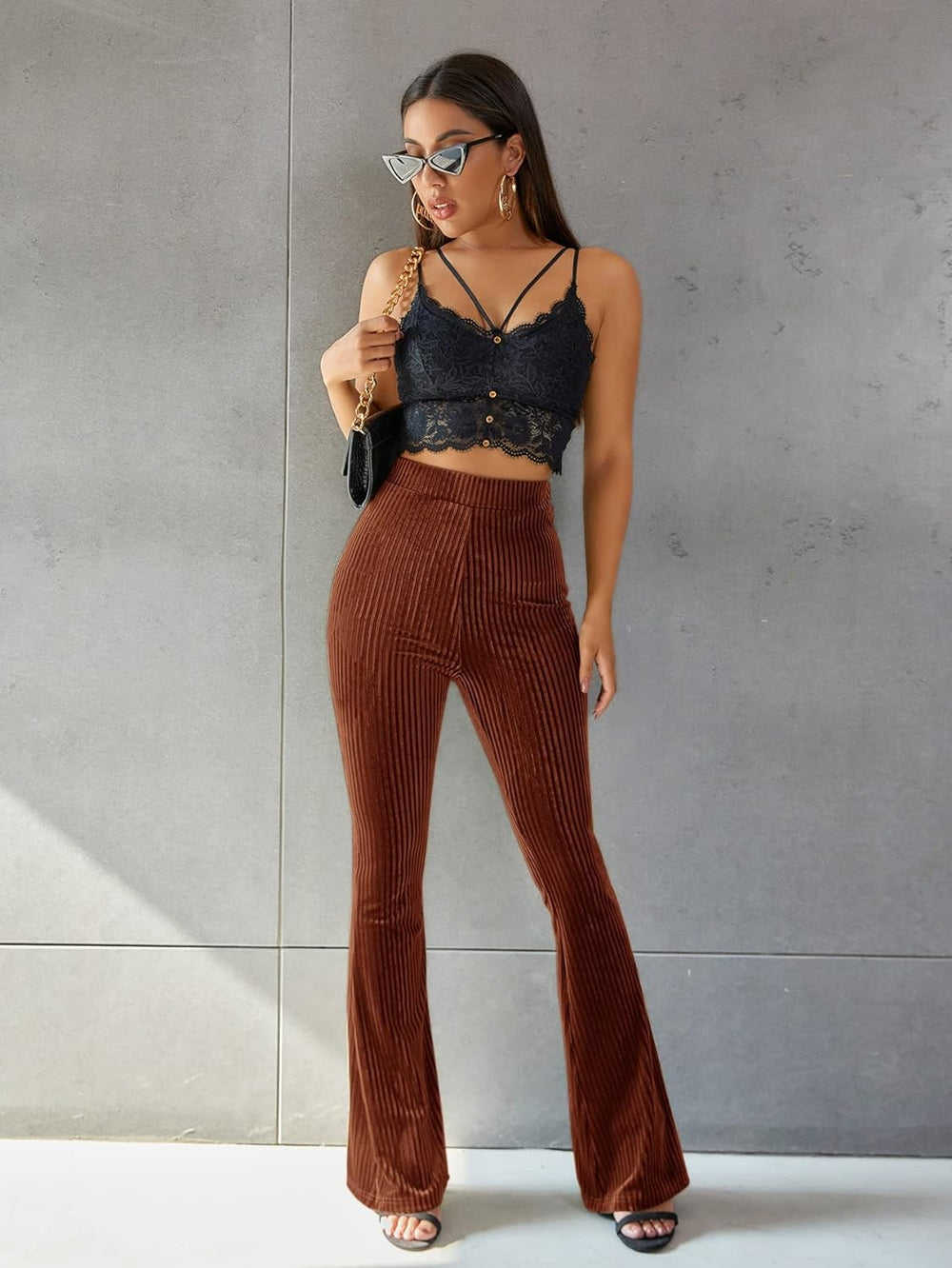 Eva - Casual & Elegante Fluwelen Broek
