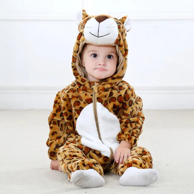 JungleBuddies - Baby Peuter Kleuter Schattige Dierlijke Onesies voor Jouw Kleintje