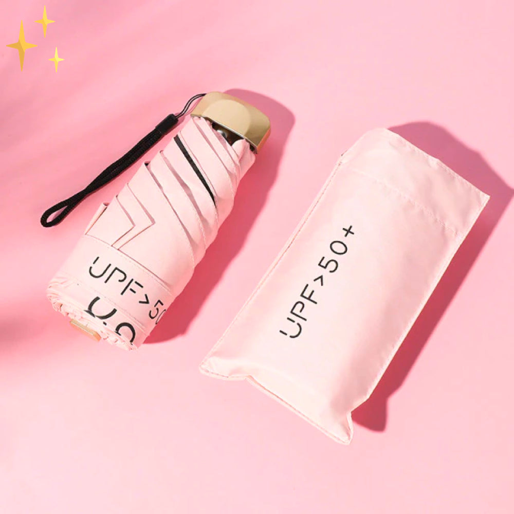 Mini Compacte Pocket Paraplu Draagbaar en Lichtgewicht om in Elke Tas bij je te Hebben