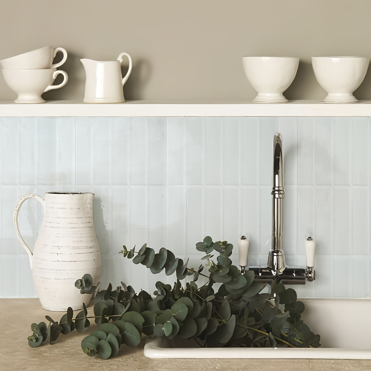 WallTact - 3D Zelfklevende Muurtegels Waterdicht & Hittebestendig Verwijderbare Keuken Backsplash Decoratieve Stijlvolle Plakkers voor Thuisdecoratie