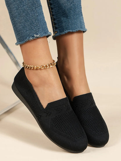 Anna - Ademend Mesh Sandalen Platte Instap Loafers voor de Zomer om Lang te Wandelen
