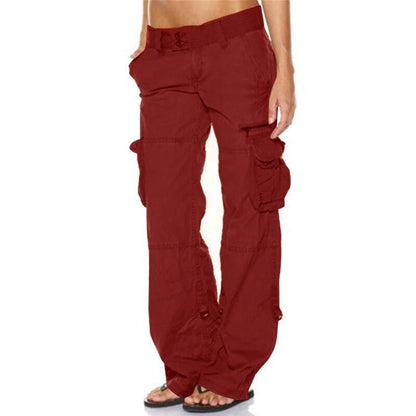 Abigail - Casual Cargobroek Voor Dames Met Zakken