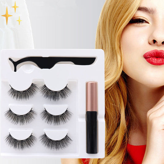 4 Paar LashNetic Magnetische Volumineuze Nep Wimpers met Applicator voor een Vrouwelijke Look
