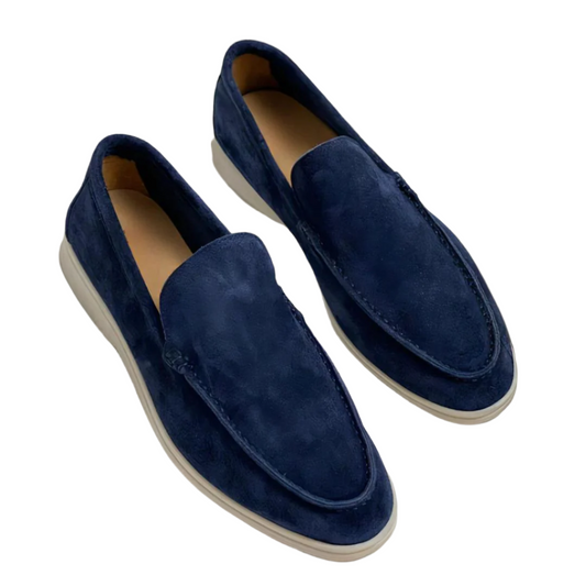 Santoni - Elegante en Comfortabele Leren Loafers voor Mannen