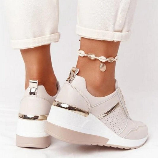 Olivia - Elegante Wedge Sneakers voor een Stijlvolle Look