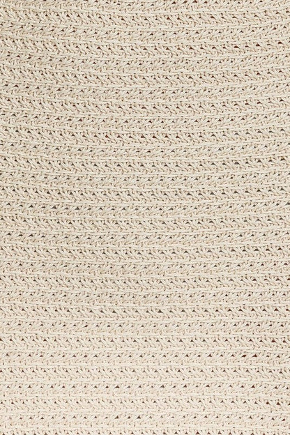 Lily - Gebreide Jurk met Cirkelriemdetail