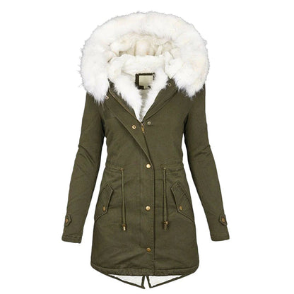 Babs - Lange winterjas voor dames