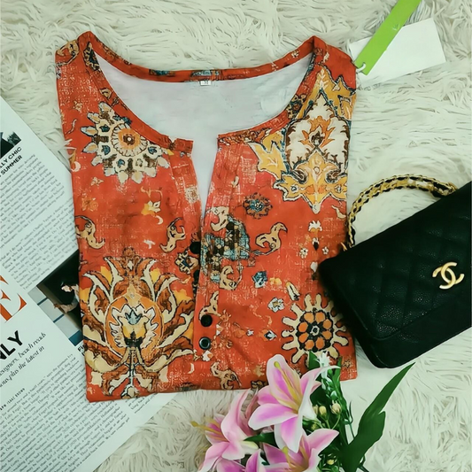 Minta - Trendy Top met Lange Mouwen