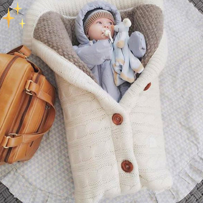 Baby Slaapzak van Fleece met Patroon en Knopen voor een Heerlijke Slaapervaring voor je Kleine