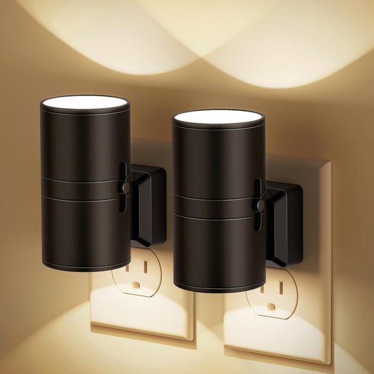 NightNova - Dimbaar LED Nachtlampje Plug In  Instelbare Helderheid voor Slaapkamers & Gangen