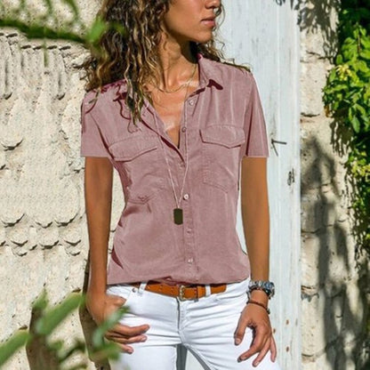 Georgina - Casual Chic Streetwear Stijl Blouse