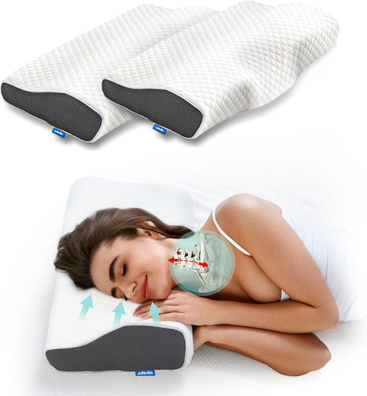 OrthoCloud - Anti-Snurk Kussen  Orthopedische Ondersteuning voor Slaapapneu & Snurken Verlichting