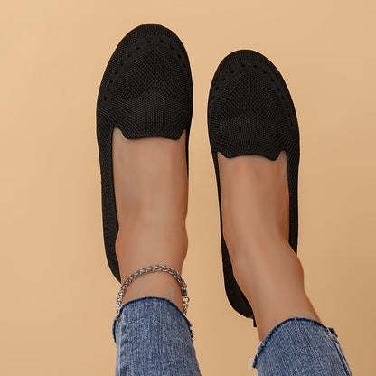 Anneliese - Geweven Orthopedische Ballerina Loafers met Extra Demping