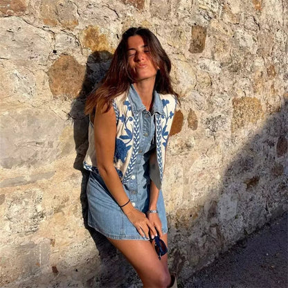 Blossom Bloemen Gilet