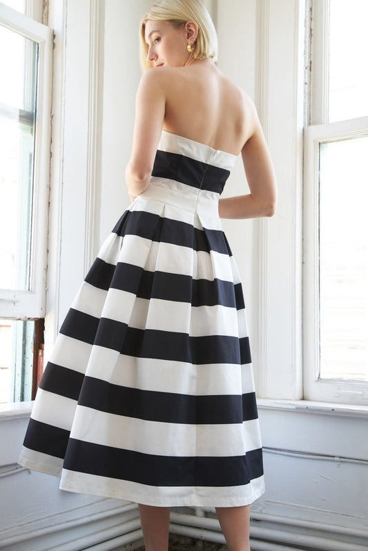 Sara - Geweven Midi Jurk