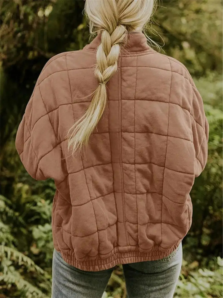 Everta Overgangsjas | Oversized verdikte damesjas