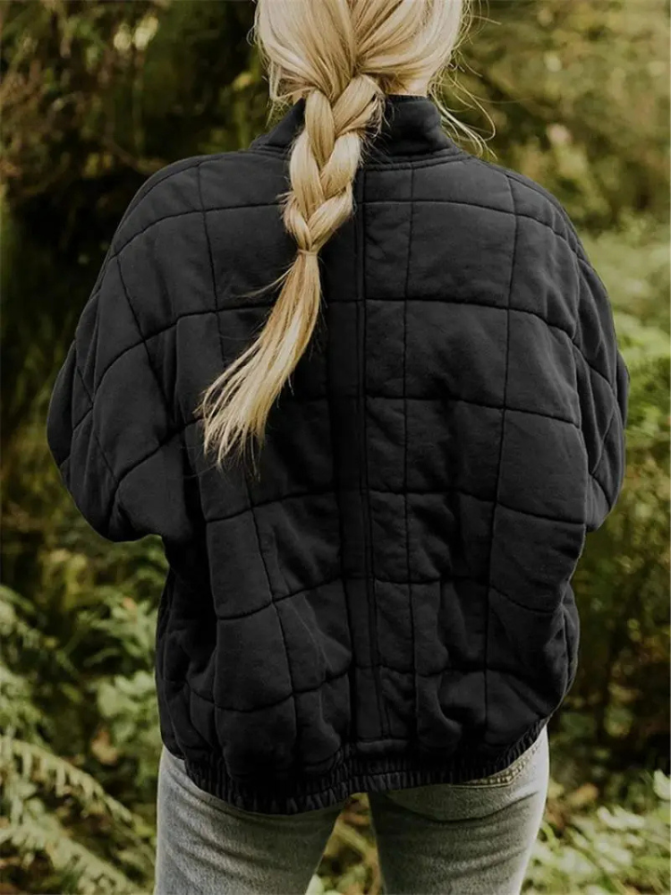 Everta Overgangsjas | Oversized verdikte damesjas