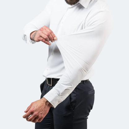 Lars - Anti Kreuk Heren Stretch Overhemd