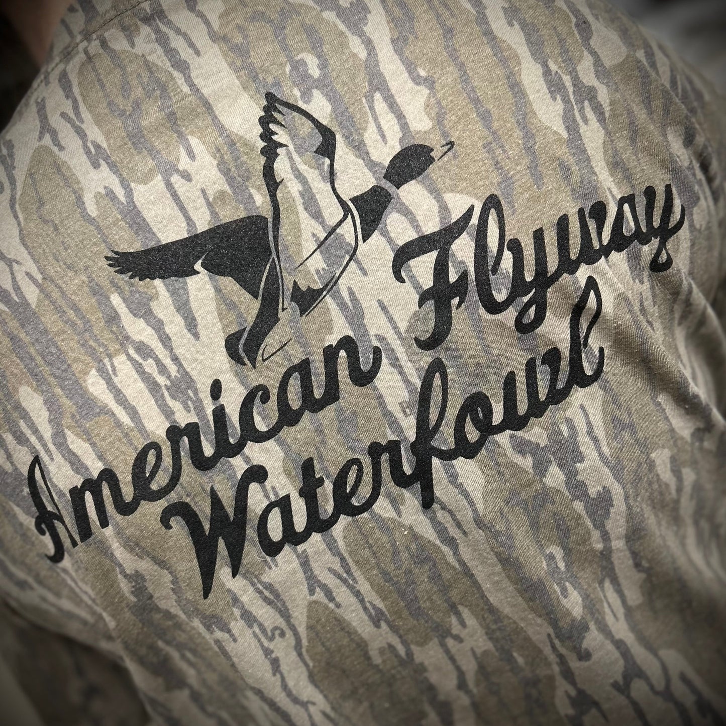 Jack - American Flyway Waterfowl Camo Grafische T-Shirt