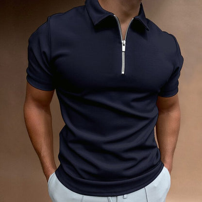 Noah Polo - Casual herenpolo met rits