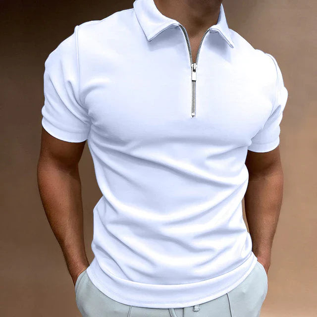 Noah Polo - Casual herenpolo met rits