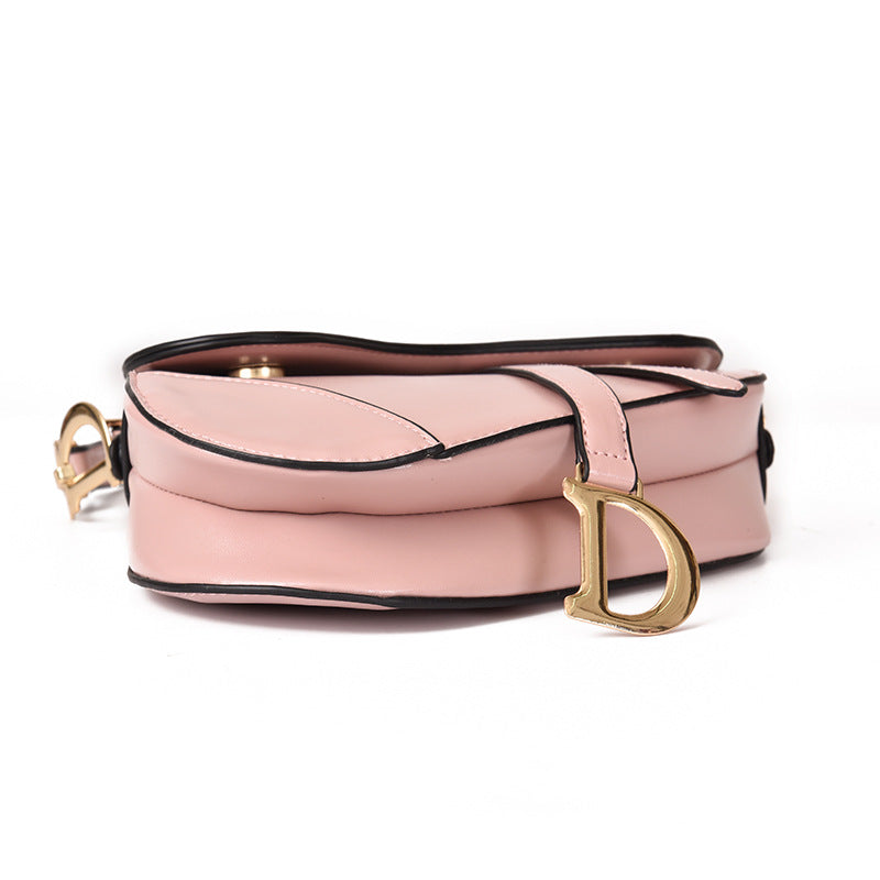 Aliza - Luxe Dames Schoudertas - Exclusieve PU - leren Saddle Bag