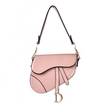 Aliza - Luxe Dames Schoudertas - Exclusieve PU - leren Saddle Bag