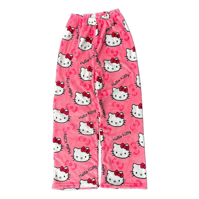 Kitty - Zachte Flanellen Loungebroek