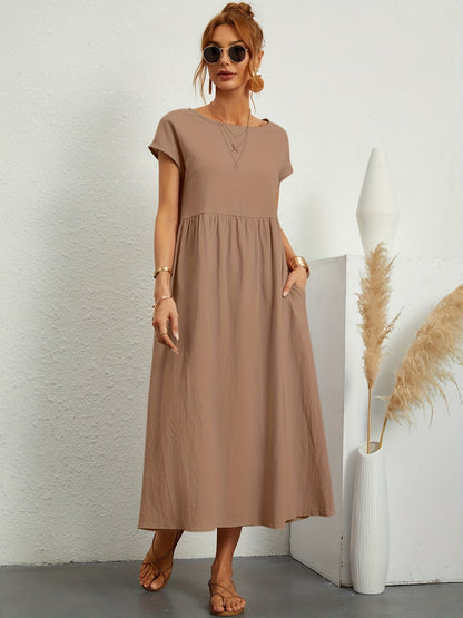 Meilani - Casual Zomerjurkje Met Losse Zakken