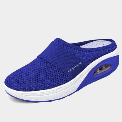 Ava - Zwarte Slip-On Mode Slippers