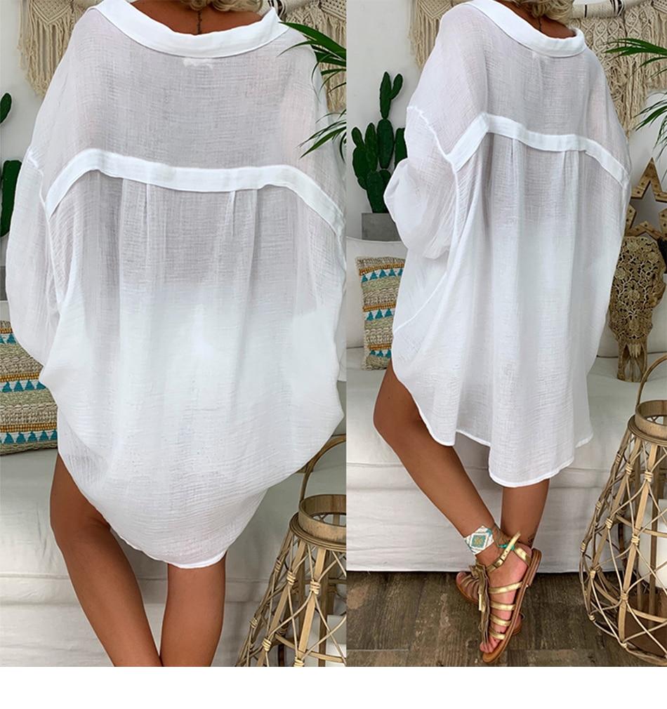 Hannah - Peace Plus Size oversized shirt