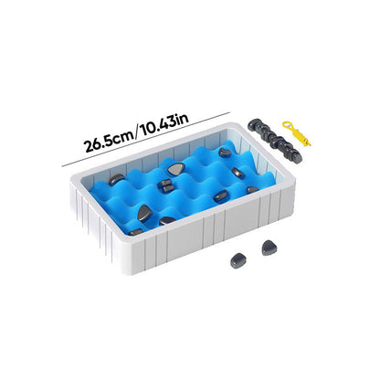 Magnetic Chess Leuk en Leerzaam Schermloos Interactief Stenen Spel Speelgoed voor Kinderen dat Cognitieve Vaardigheden Bevordert
