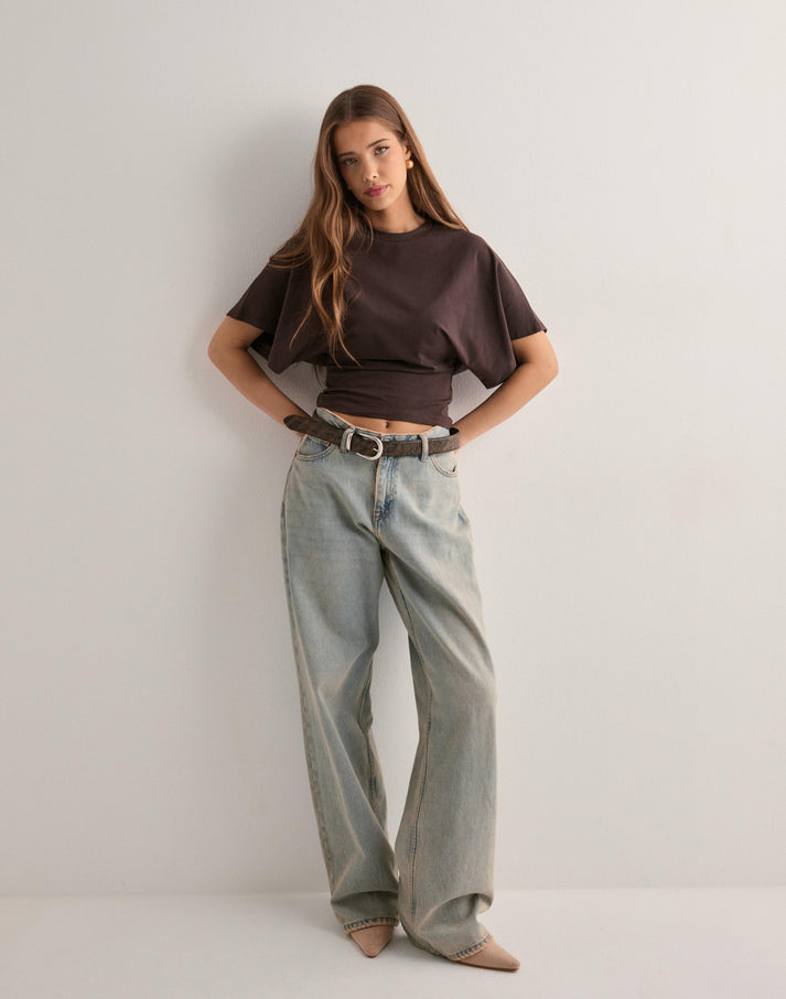 Olivia - T-shirt met Relaxte Pasvorm