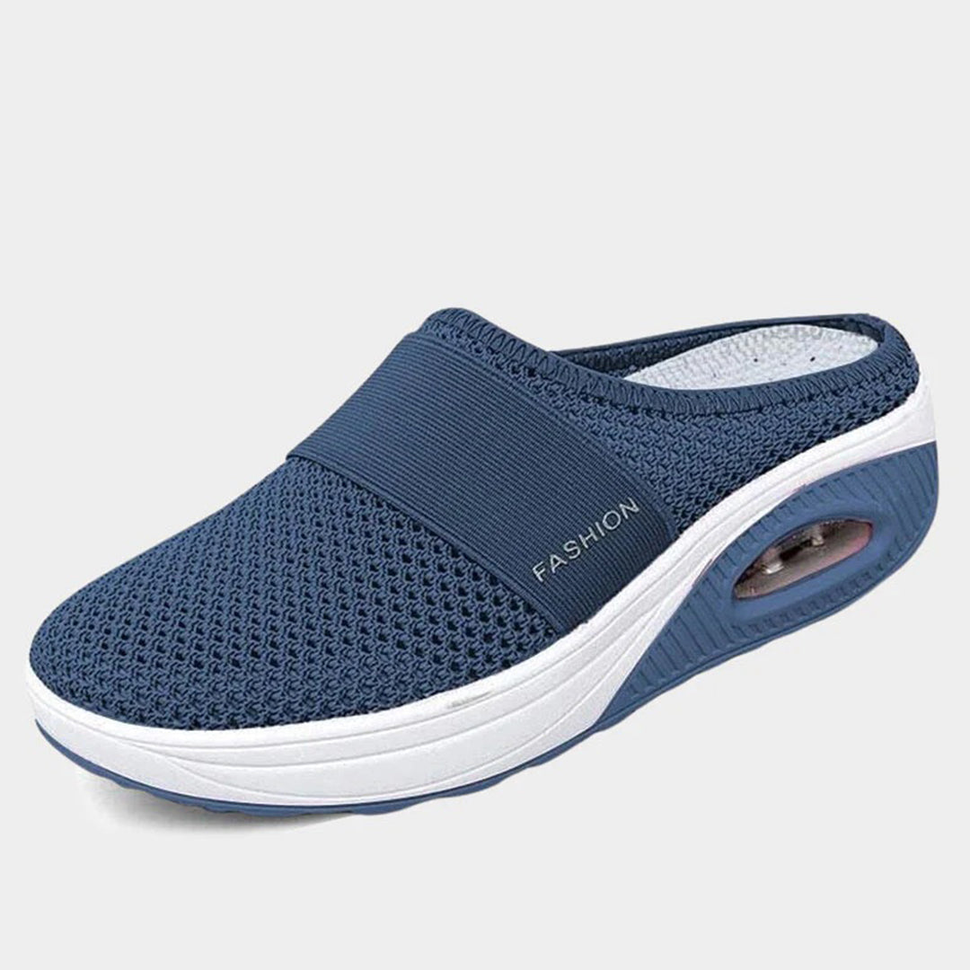 Ava - Zwarte Slip-On Mode Slippers