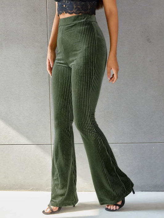 Eva - Casual & Elegante Fluwelen Broek