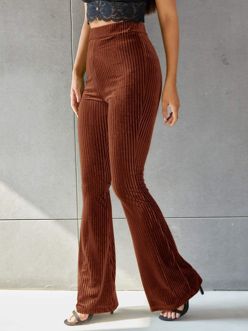 Eva - Casual & Elegante Fluwelen Broek