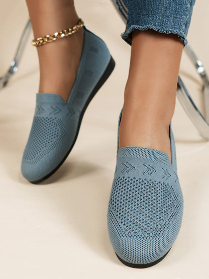 Anna - Ademend Mesh Sandalen Platte Instap Loafers voor de Zomer om Lang te Wandelen