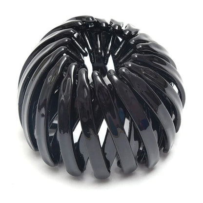 4 Stuks Ronde Haarclip voor een Knot Paardenstaart of Halve Updo om Snel en Makkelijk je Kapsel een Upgrade te Geven