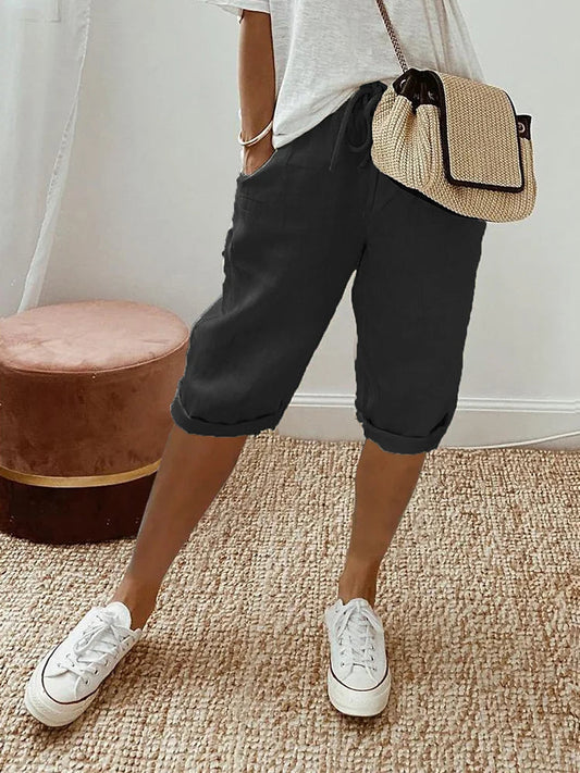 LuxeFit Dames Shorts: Verhoog je Garderobe met Stijlvolle Comfort